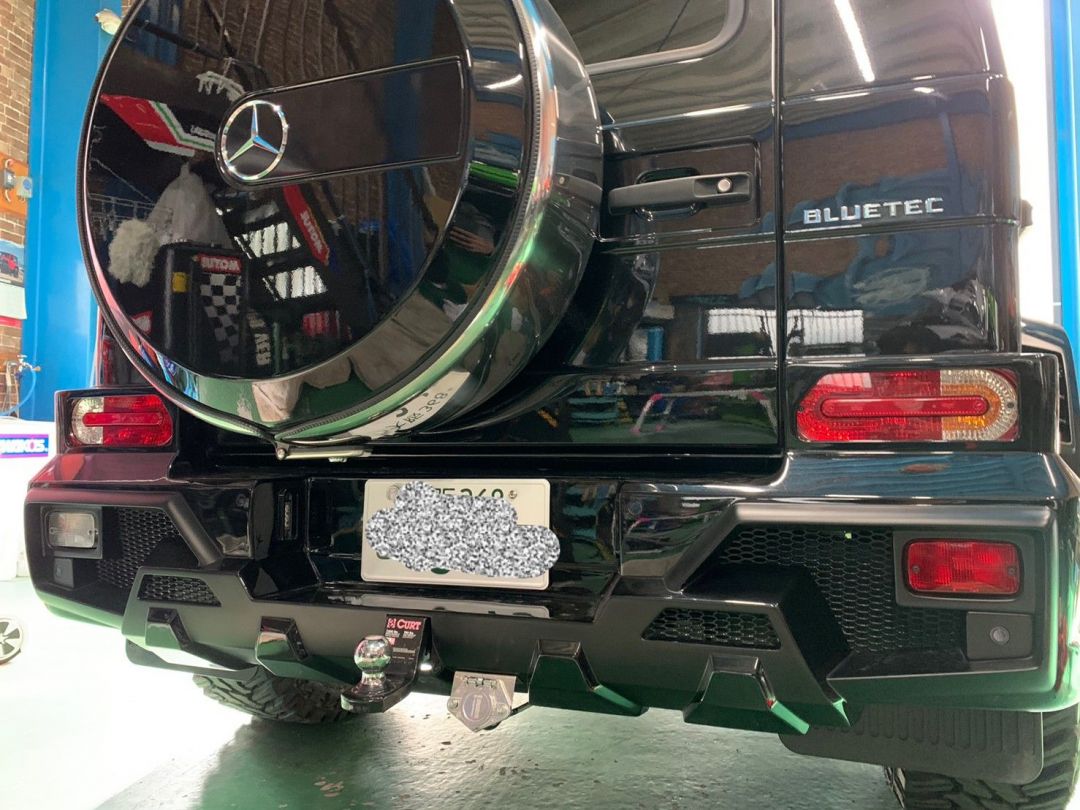 ベンツ ゲレンデ ヒッチ取付け完了しました | 【JETSKI SHOP J'z