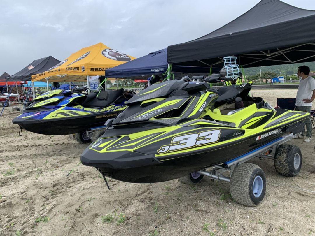 ワールドジェットスポーツセット・大量 JJSF 全日本ジェットスポーツ選手権第1・2戦 SMD RACING TEAM レース